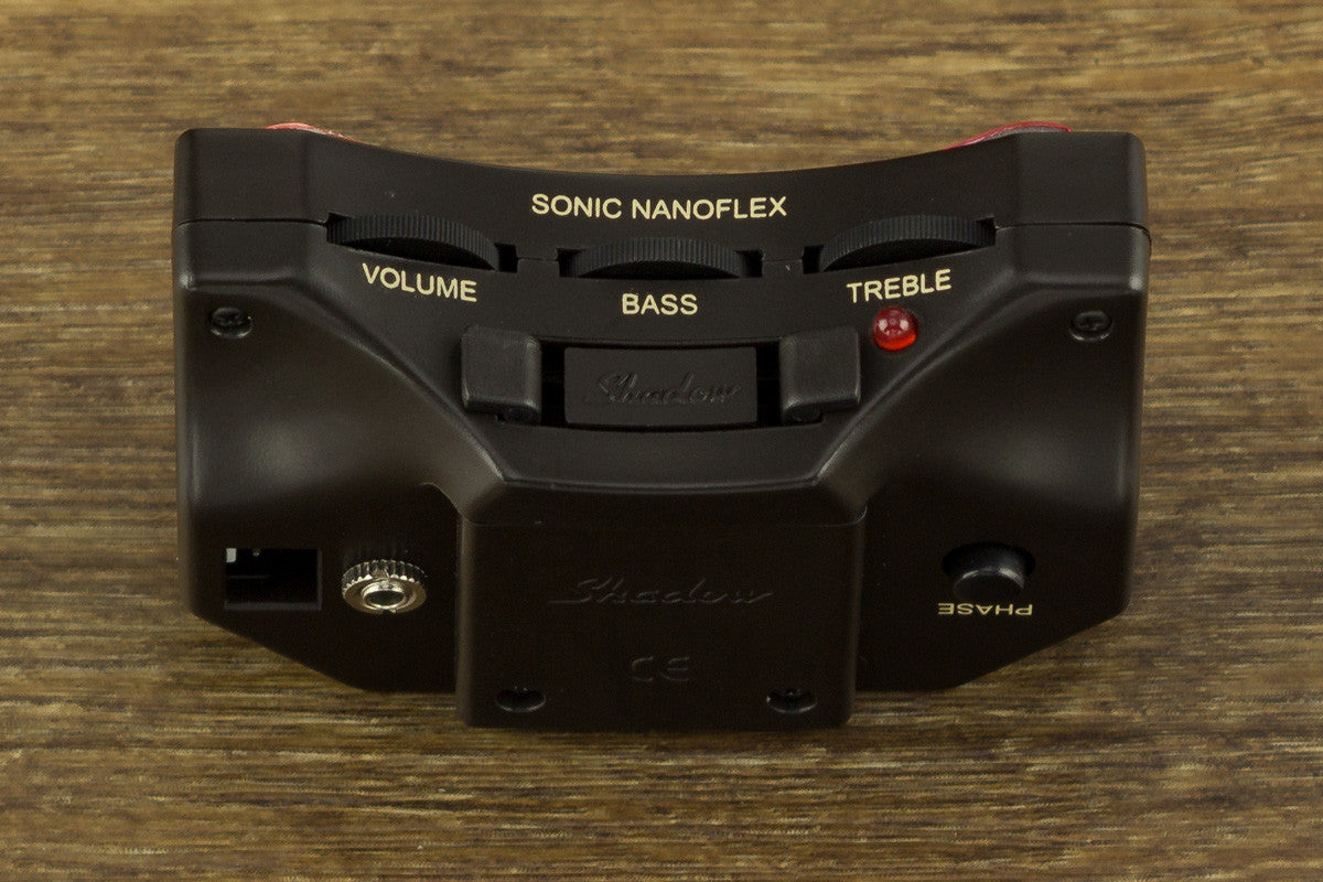 SH SONIC NFX Acoustic Pickup & Preamp – Shadow Electronics