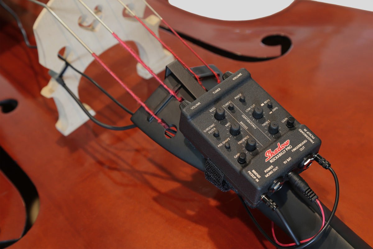 SH RB-PRO Rockabilly Pro Dual Pickup & Preamp System for Upright Bass & Tololoche