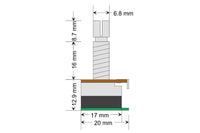 SH 124 Kill-Pot dimensions