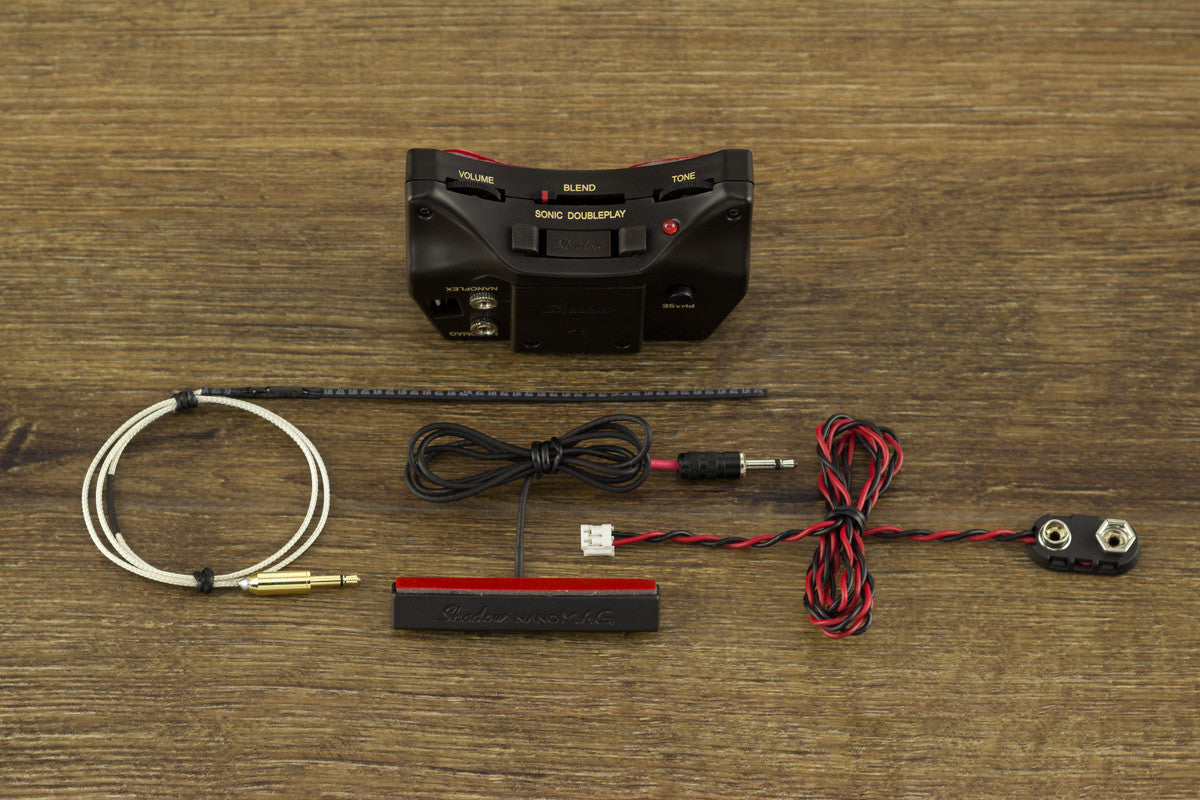 SH SONIC DP Doubleplay Acoustic Pickup & Preamp-Soundhole Pickups and Preamps-Shadow Electronics-Shadow Electronics