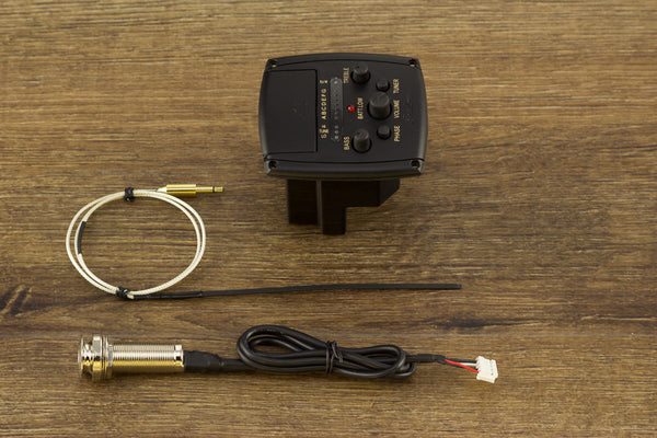 SH VBM-T Acoustic Pickup & Preamp with nanoflex pickup and output jack