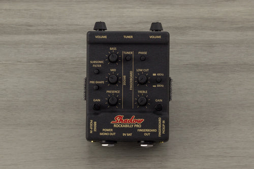 Shadow Electronics Rockabilly Pro Upright Bass Pickup Preamp RB PRO