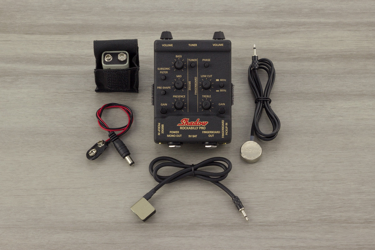 SH RB-PRO Rockabilly Pro Dual Pickup & Preamp System for Upright
