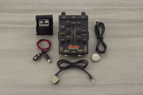 rockabilly pedal SH RB-PRO Rockabilly Pro Dual Pickup & Preamp System for Upright Bass – Shadow Electronics