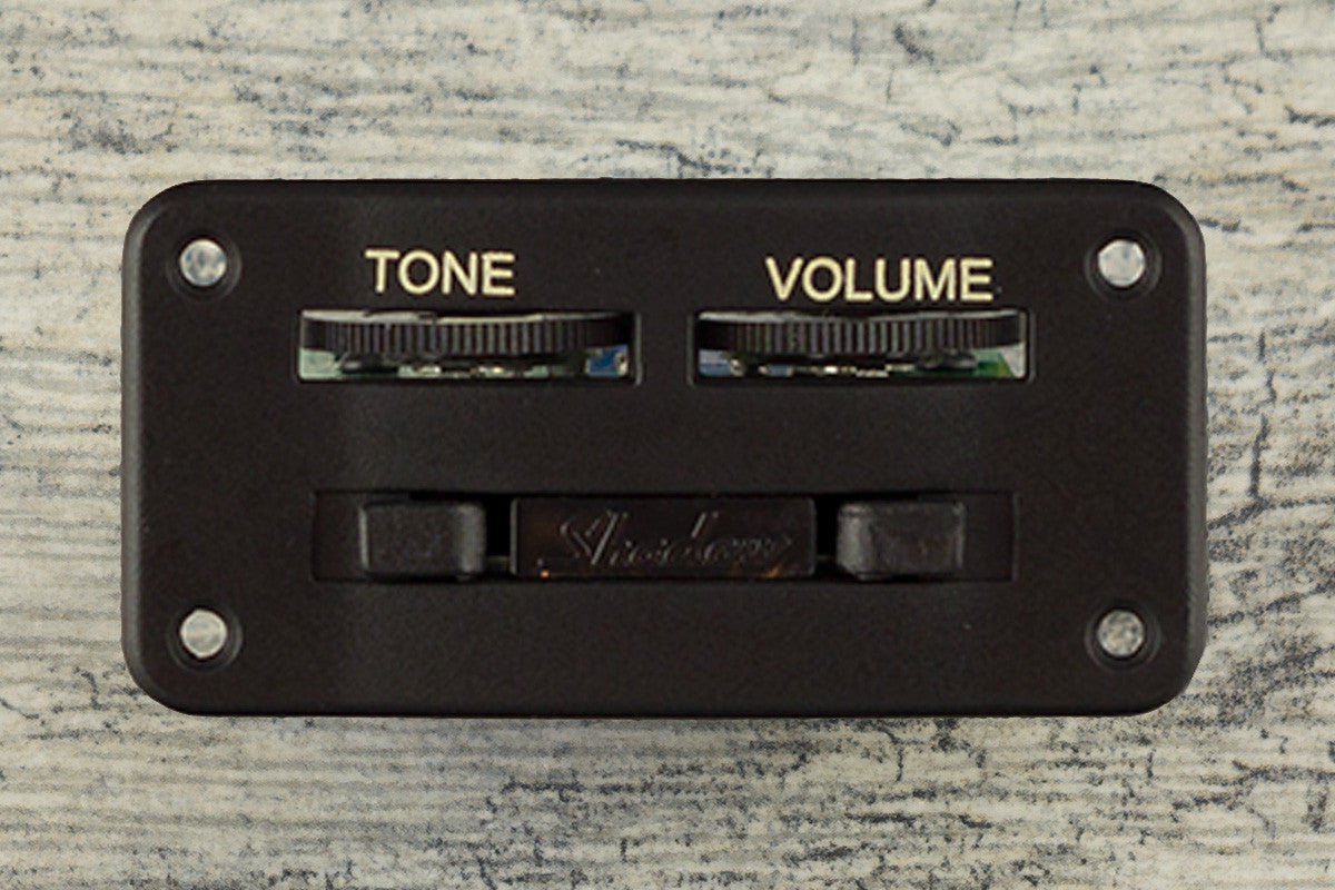 SH JW-2G Ukulele Pickup & Preamp (flat bodies)-Ukulele Pickups and Preamps-Shadow Electronics-Shadow Electronics